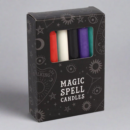 Set of 12 Mixed Spell Candles - DuvetDay.co.uk