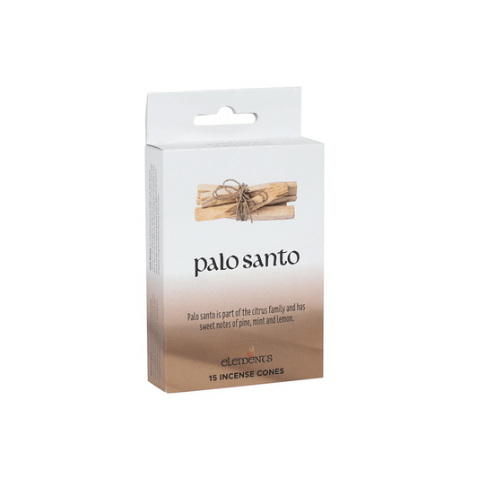 Set of 12 Packets of Elements Palo Santo Incense Cones - DuvetDay.co.uk