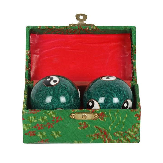 Set of 2 Green Stress Balls - DuvetDay.co.uk