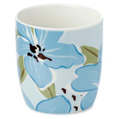 Set of 2 Porcelain Mugs - Florens Rhododendron - DuvetDay.co.uk