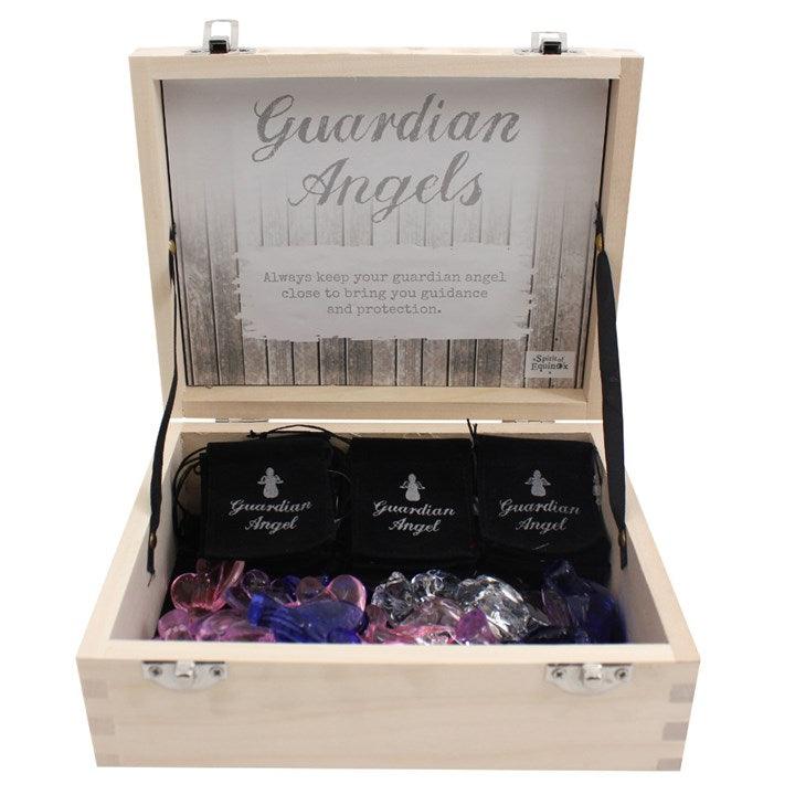 Set of 24 Glass Guardian Angels - DuvetDay.co.uk