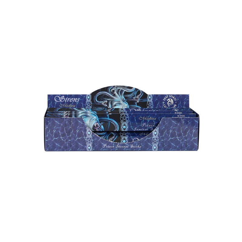 Set of 6 Packets Medusa Poison Incense Sticks by Anne Stokes