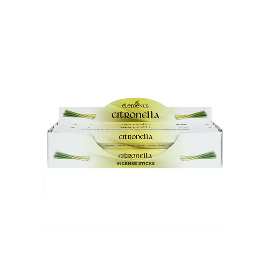 Set of 6 Packets of Elements Citronella Incense Sticks - DuvetDay.co.uk