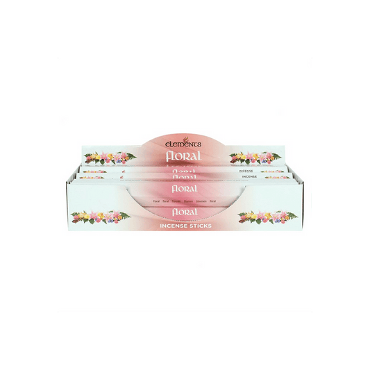 Set of 6 Packets of Elements Floral Incense Sticks - DuvetDay.co.uk
