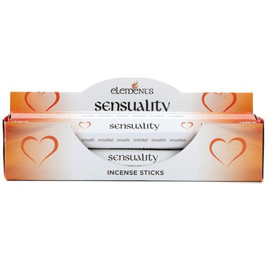 Set of 6 Packets of Elements Sensuality Incense Sticks - DuvetDay.co.uk
