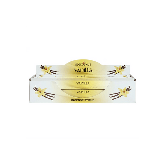 Set of 6 Packets of Elements Vanilla Incense Sticks - DuvetDay.co.uk