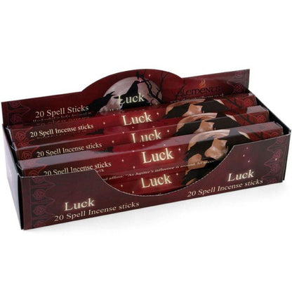 Set of 6 Packets of Luck Spell Incense Sticks by Lisa Parker - DuvetDay.co.uk