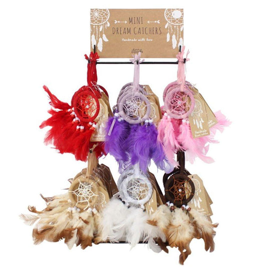 Set of 60 Dreamcatchers on Display Stand - DuvetDay.co.uk