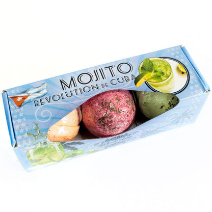 Set of Three Mojito Bath Bombs - DuvetDay.co.uk