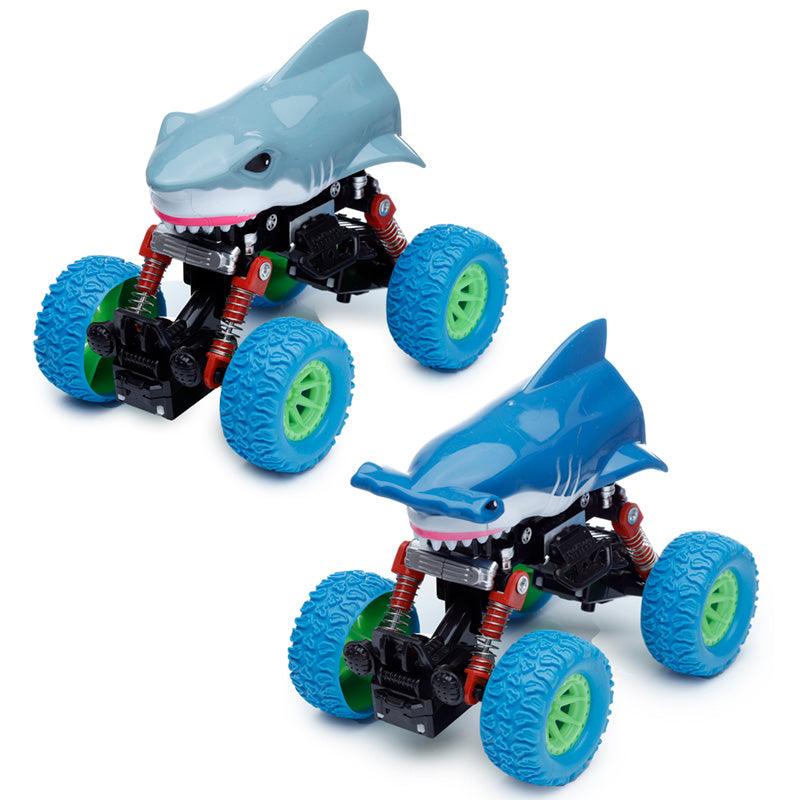 Shark Pullback Monster Truck Stunt Toy
