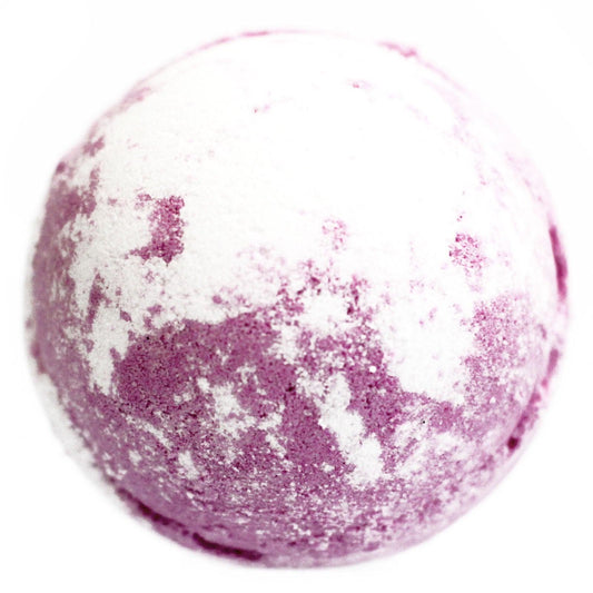 Shea Butter Jumbo Bath Bomb - Raspberry & Black Pepper - DuvetDay.co.uk