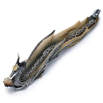 Shimmering Celtic Fantasy Dragon Ash Catcher - DuvetDay.co.uk