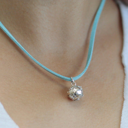 Silver Angel Bell - Faith - 12mm - DuvetDay.co.uk