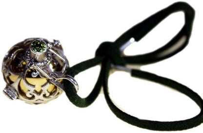 Silver Angel Bell - Healing - 23mm - DuvetDay.co.uk