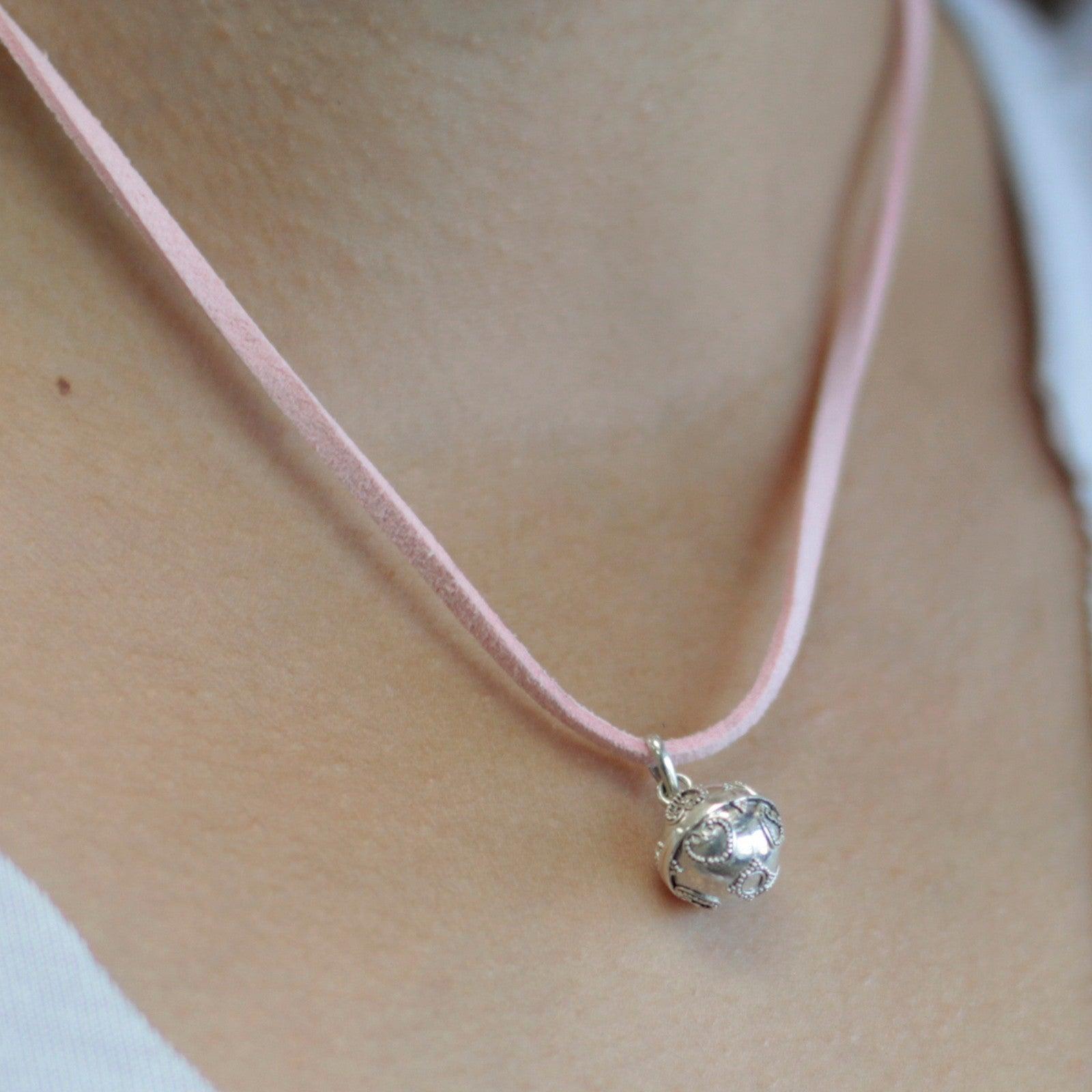 Silver Angel Bell - Love - 12mm - DuvetDay.co.uk