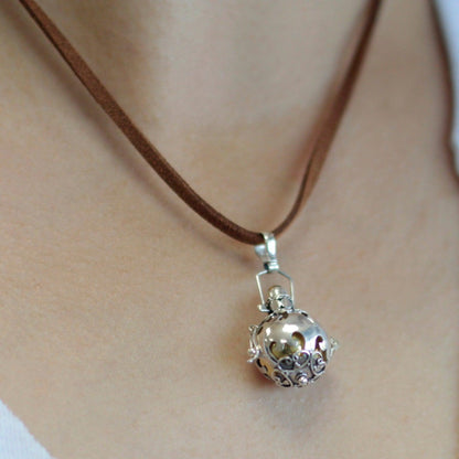 Silver Angel Bell - Protection - 16mm - DuvetDay.co.uk