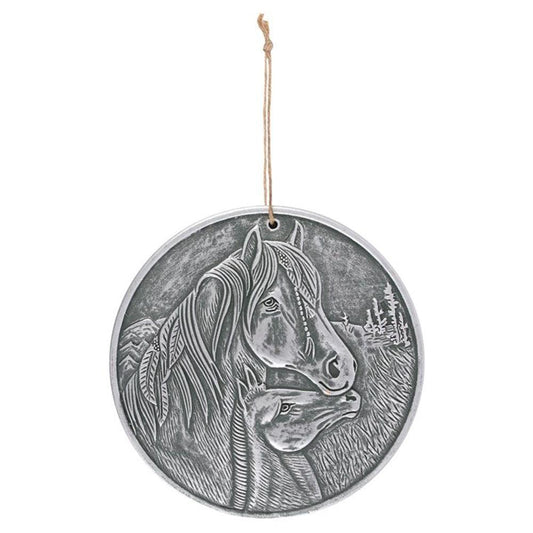 Silver Terracotta 'Apache' Plaque By Lisa Parker - DuvetDay.co.uk