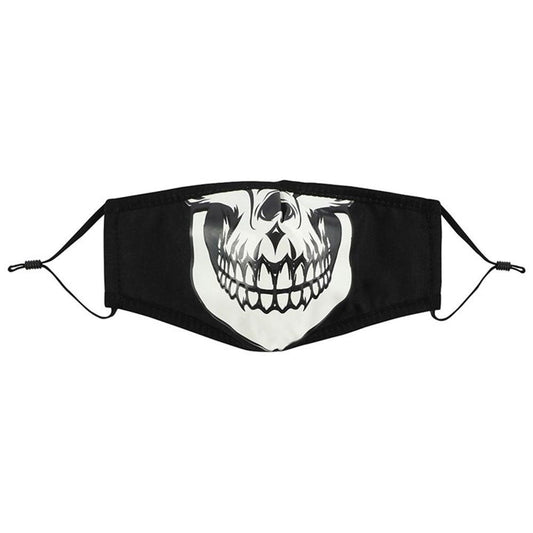 Skull Reusable Face Covering - DuvetDay.co.uk