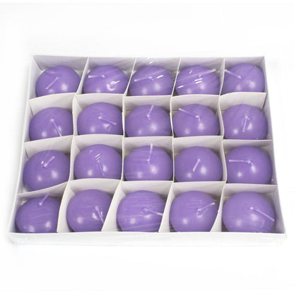 Small Floating Candle - Lilac - DuvetDay.co.uk