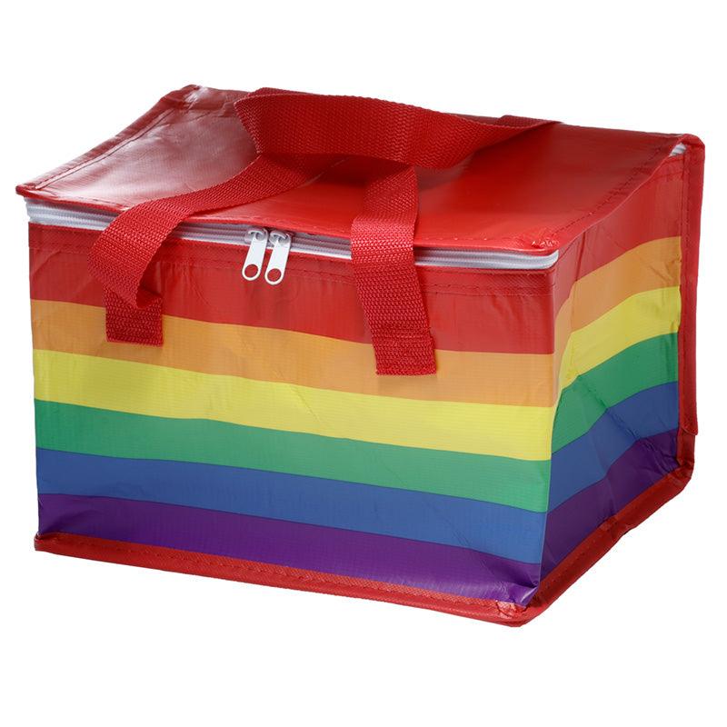 Somewhere Rainbow Flag RPET Picnic Cool Bag - DuvetDay.co.uk