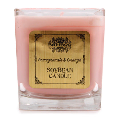 Soybean Candles - Pomegranate & Orange - DuvetDay.co.uk