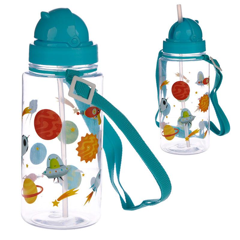 Space Cadets 450ml Children's Water Bottle - DuvetDay.co.uk