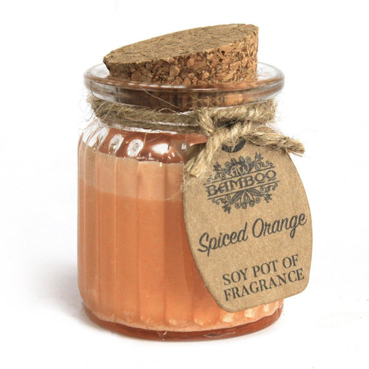 Spiced Orange Soy Pot of Fragrance Candles - DuvetDay.co.uk