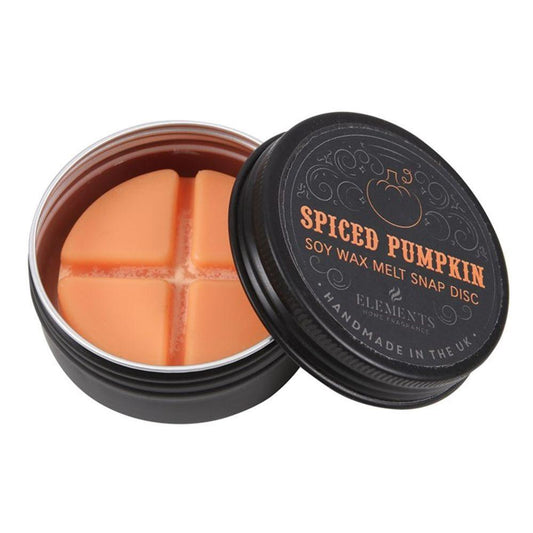 Spiced Pumpkin Soy Wax Snap Disc - DuvetDay.co.uk