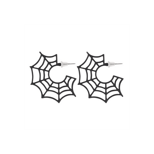 Spiderweb Earrings - DuvetDay.co.uk