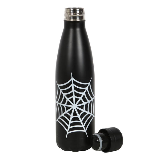 Spiderweb Metal Water Bottle - DuvetDay.co.uk
