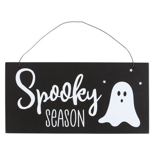 Spooky Season Hanging Sign - DuvetDay.co.uk