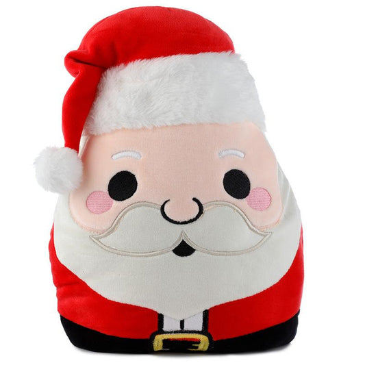 Squidglys Christmas Santa & Reindeer Reversible Adoramals Plush Toy - DuvetDay.co.uk