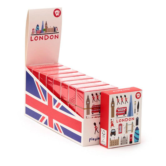 Standard Deck of Playing Cards - London Souvenir - DuvetDay.co.uk