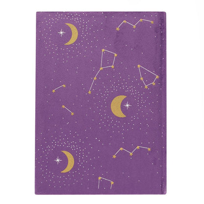 Star Sign Constellation Velvet Notebook - DuvetDay.co.uk