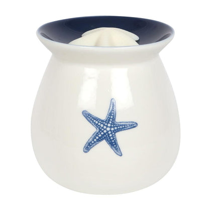 Starfish Wax Melt Burner Gift Set - DuvetDay.co.uk