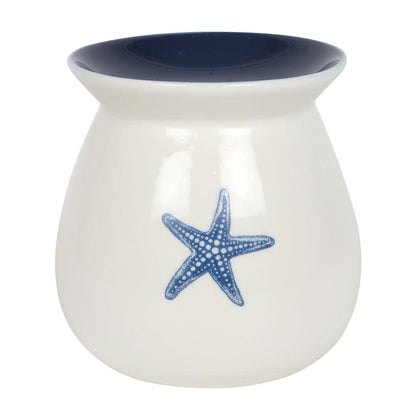 Starfish Wax Melt Burner Gift Set - DuvetDay.co.uk