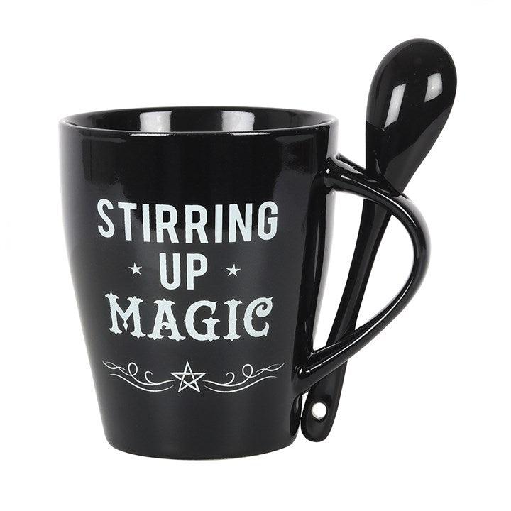 Stirring Up Magic Mug and Spoon Set - DuvetDay.co.uk