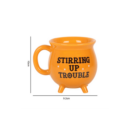 Stirring Up Trouble Cauldron Mug - DuvetDay.co.uk