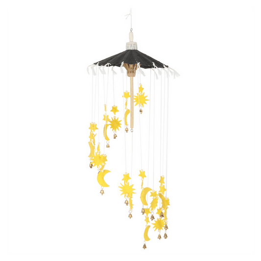 Sun & Moon SAA Mobile with Bells - DuvetDay.co.uk