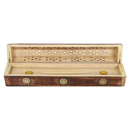 Sun Wooden Patchouli & Orange Incense Box Set - DuvetDay.co.uk
