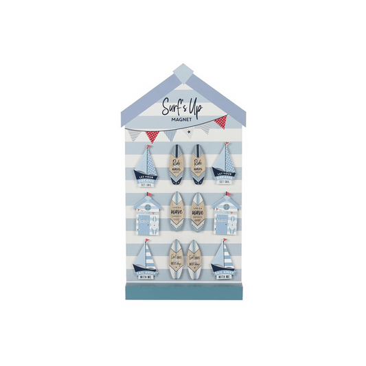 Surf's Up Nautical Magnet - DuvetDay.co.uk