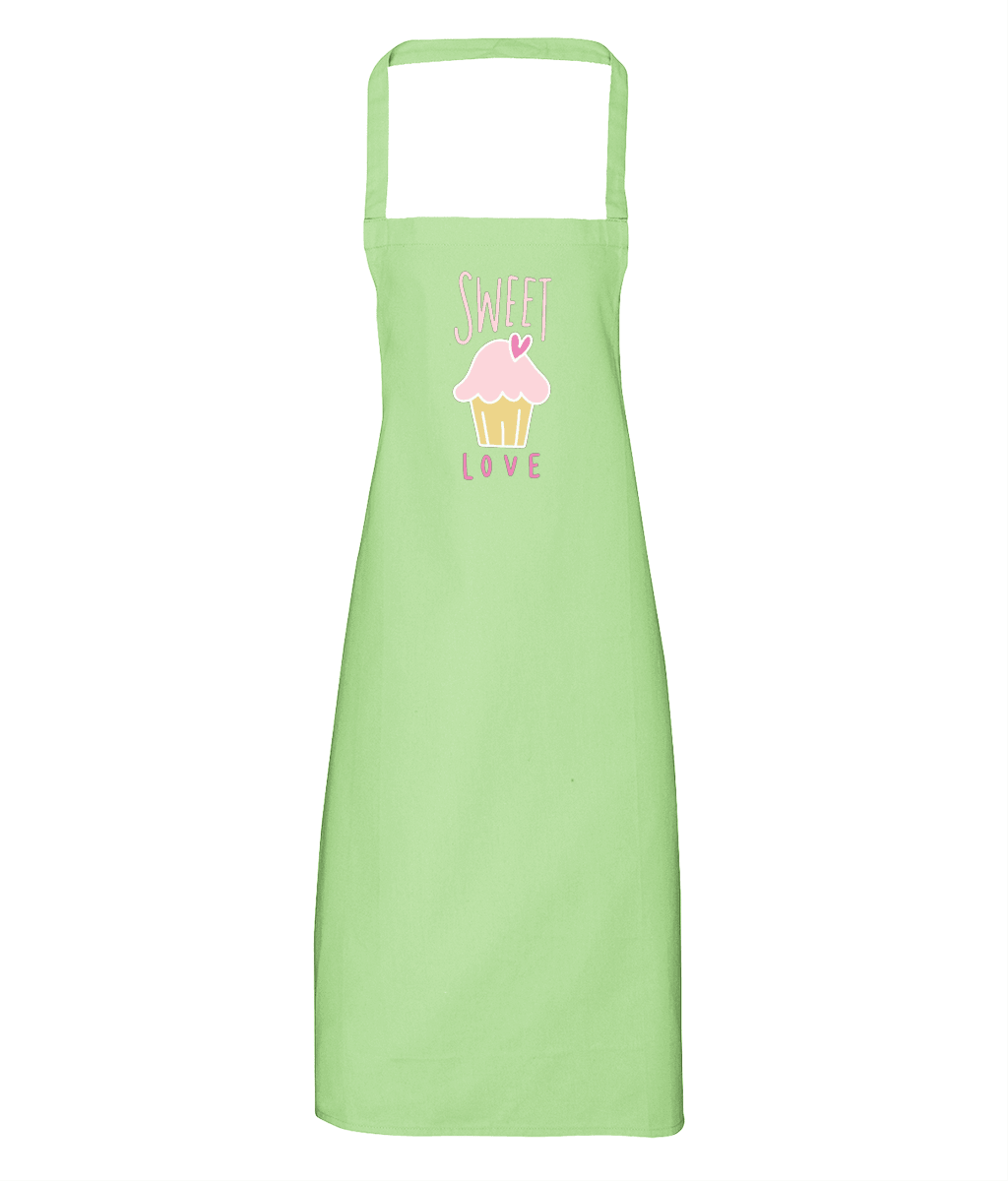 Sweet Love Cotton Apron - DuvetDay.co.uk