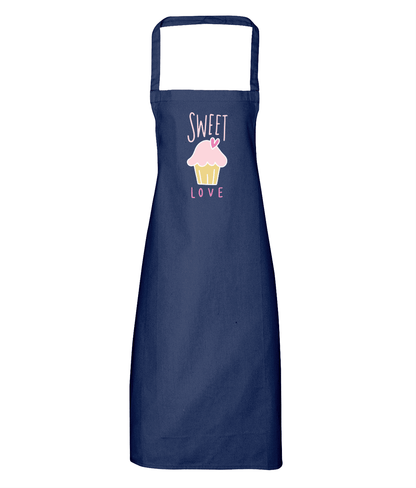 Sweet Love Cotton Apron - DuvetDay.co.uk