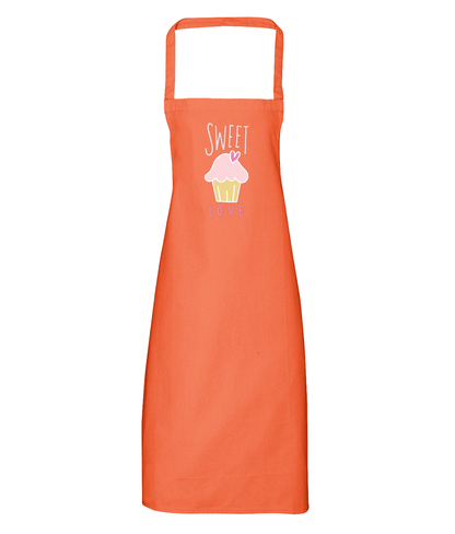 Sweet Love Cotton Apron - DuvetDay.co.uk