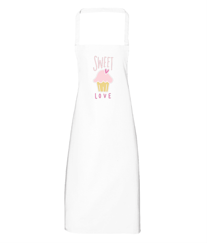 Sweet Love Cotton Apron - DuvetDay.co.uk