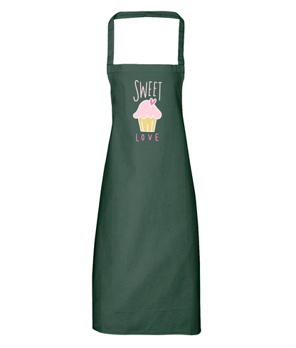 Sweet Love Cotton Apron - DuvetDay.co.uk