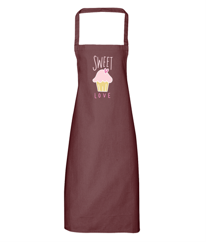 Sweet Love Cotton Apron - DuvetDay.co.uk