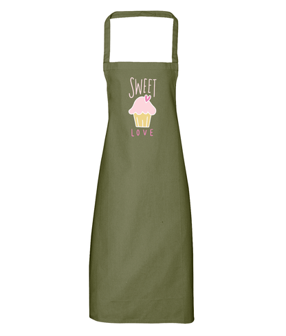 Sweet Love Cotton Apron - DuvetDay.co.uk