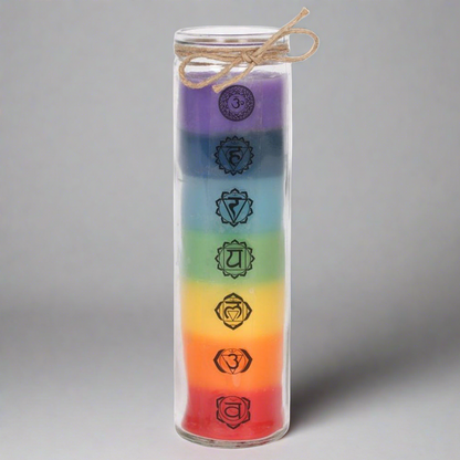 Tall Chakra Candle