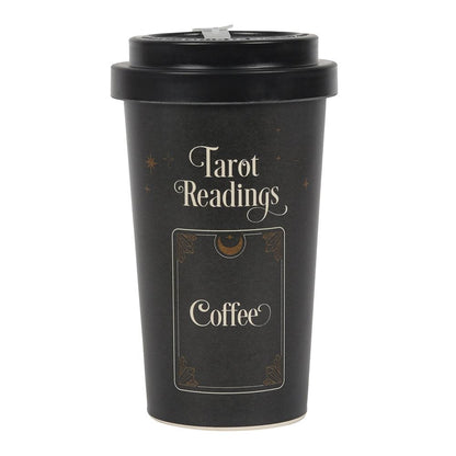Tarot Readings Bamboo Eco Travel Mug - DuvetDay.co.uk